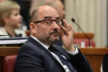 Afera SMS: Milijan Brkić na ispitivanju u osječkom Općinskom državnom odvjetništvu