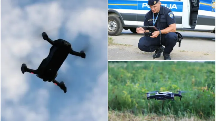 Međimurska policija dronom nadzire terene, ali i mole građane za pomoć