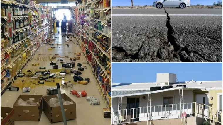 'Sve se trese! Tlo, kuća, sve!'