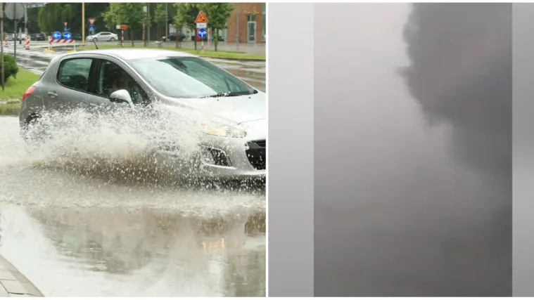 Apokaliptična snimka nevremena iz Slavonije: 'Je**te život, vidi ovo!'