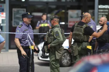FOTO Detalji krvave pljačke: 'Netko je povikao 'pazi, pucat će', ali se policajac zaletio poput lava'