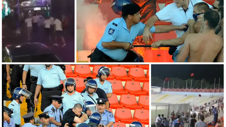 Uni&scaron;tili tribinu, tukli se s policijom, neviđen broj specijalaca od njih je čuvao stadion