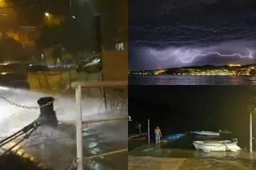 Hvar i Velu Luku pogodio meteorološki tsunami, a u Rijeci totalna poplava!