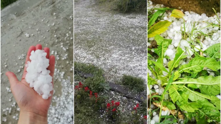 Zagorje opet poharala tuča veličine lje&scaron;njaka, a padala je i u Zagrebu