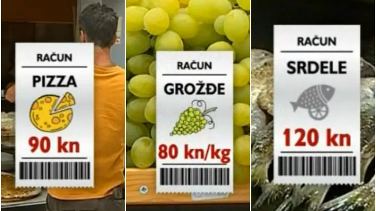 Gosti odlaze. Jesu li možda jedan od razloga i vrtoglave cijene? 120 kn za srdele i 80 kn za kilu grožđa!?