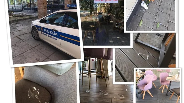Dvojac porazbijao lokal Splićanina, urinirali, bacali stolice, gađali ča&scaron;ama i vrijeđali na nacionalnoj osnovi