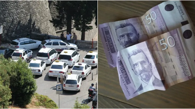 Skandalozno: Dubrovački taksist opljačkao turiste, a umjesto kuna vratio im je srpske dinare