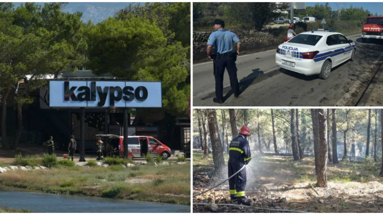 Utvrđeno mjesto s kojeg je krenuo požar na Zrću: 'Najvjerojatnije je riječ o opu&scaron;ku bačenom kraj plaže'