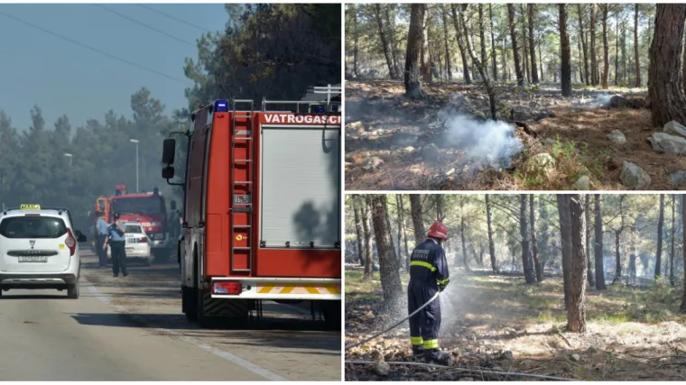 Evakuacija 7000 ljudi pro&scaron;la bez gre&scaron;ke: Je li netko namjerno opu&scaron;kom zapalio &scaron;umu na Zrću?