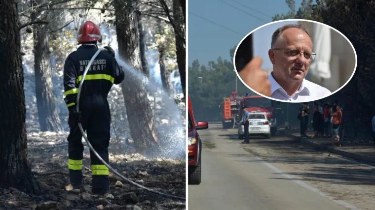 Policija demantira Dabu: 'Požar u Poslovnoj zoni buknuo zbog kvara. Nije povezan s vatrom na Zrću'