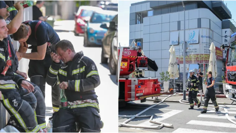 Požar u centru Zagreba! Vatra zahvatila poznati restoran, četiri vatrogasna vozila su na terenu
