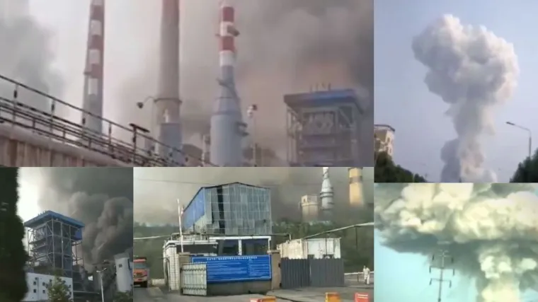 Snažna detonacija u plinskom postrojenju