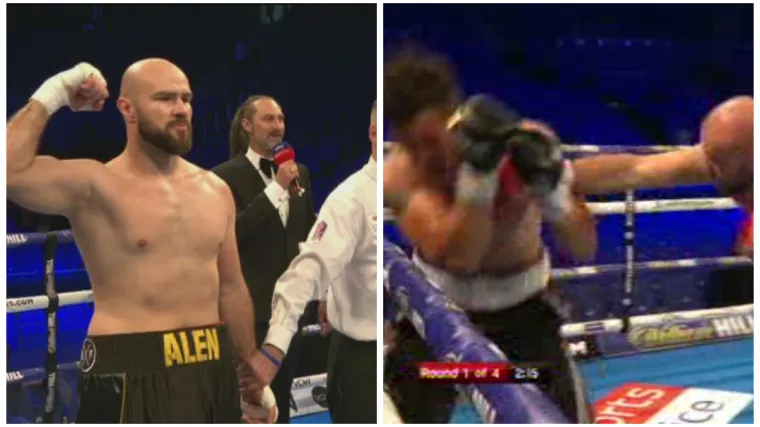 Borbu je zavr&scaron;io paklenom desnicom za 45 sekundi