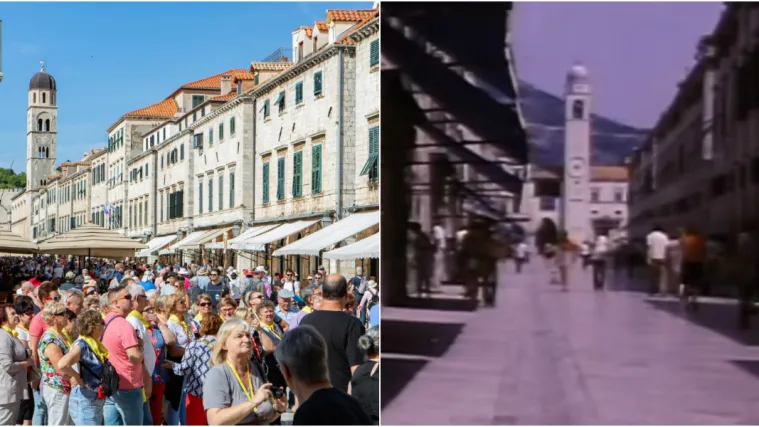 VIDEO Neusporedivo s dana&scaron;njom situacijom! Pogledajte ljeta u Dubrovniku prije gotovo 50 godina