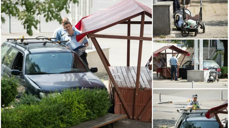 Nakon kolizije vozila jedno se odbilo u baku, majku i bebu u kolicima