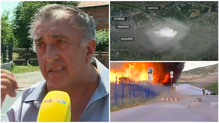 Stanovnici o požaru: 'Sinoć je bilo užasno! Sve puno dima i magle. Kod stana smrdi da ti mozak stane'