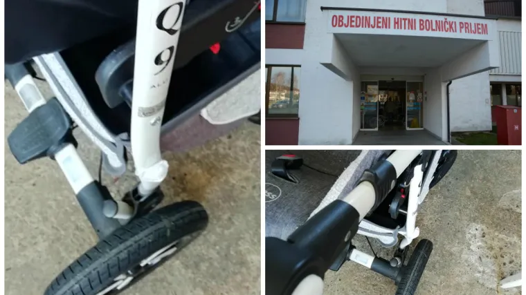 Roditelji, oprez! Jeste li vidjeli vijak koji viri iz kolica? 'Sin je pao i zaradio dva &scaron;ava na bradi'