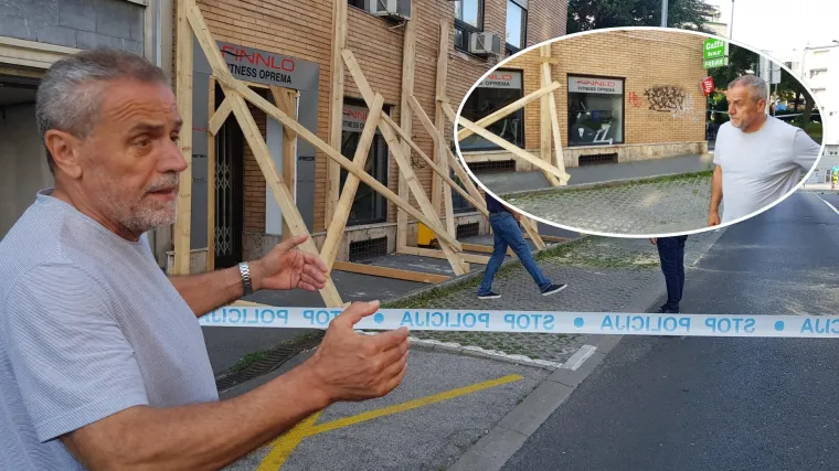 VIDEO/FOTO Bandić obi&scaron;ao zgradu kojoj se 'napuhnula' fasada: 'U najkraćem roku kreće sanacija...'