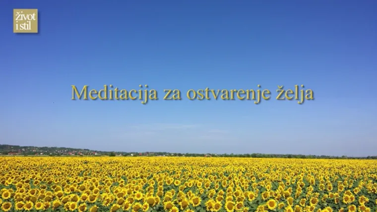 Vođena meditacija Mirjane Petković: Meditacija za ostvarenje želja