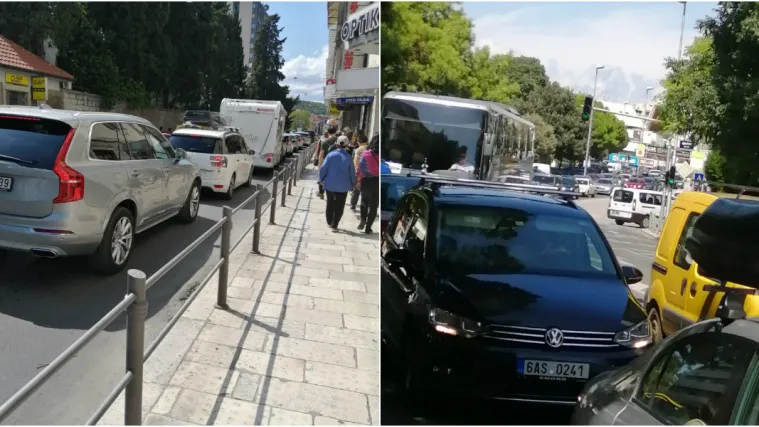 VIDEO Ovakav kolaps u prometu rijetko se viđa! Pogledajte &scaron;to vozači prolaze u Splitu i okolici