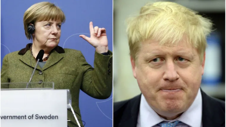 Merkel želi razgovarati s Johnsonom o Brexitu