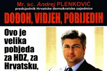 Hrvatski tjednik je stari suradnik HDZ-a