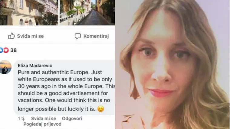 Na fejsu &scaron;irila te&scaron;ki rasizam o 'čistoj Europi'; oglasila se i ona: 'Nisam političarka'