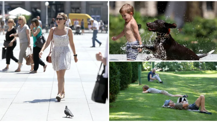 Vrućine ne posustaju ni krajem kolovoza: Tjedan će početi svježe, no temperature će brzo rasti!