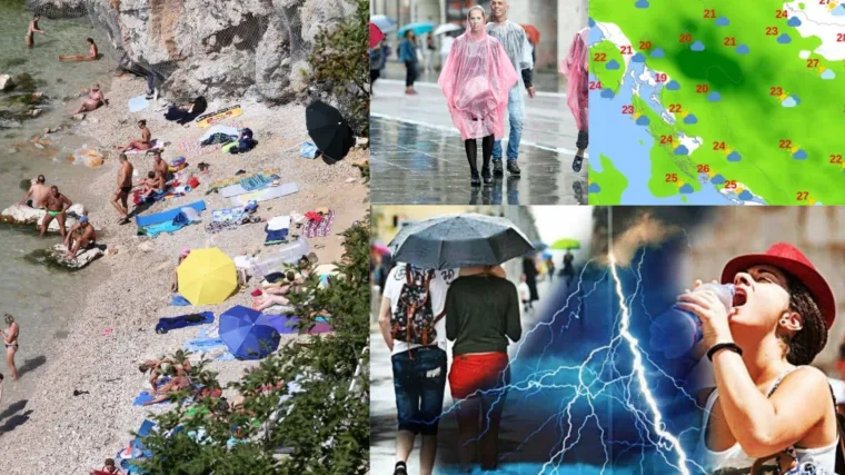 Do srijede sunčano i toplo, ali onda nas očekuje velika promjena, pljuskovi i grmljavina