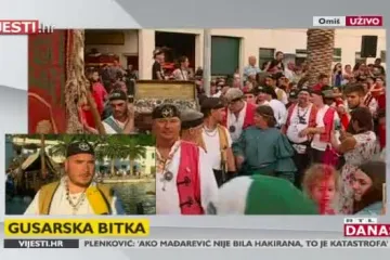 Omiš se vratio u 13. stoljeće: Omiški gusari spremni za bitku s Mlečanima