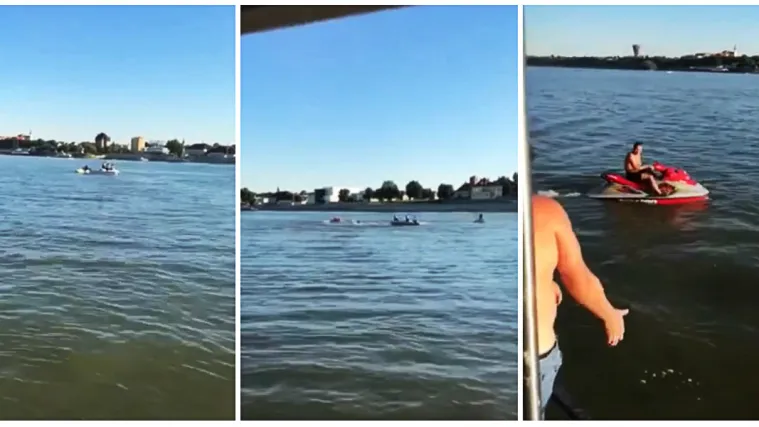 VIDEO Dramatična snimka spa&scaron;avanja mu&scaron;karca i djeteta koji su iz čamca pali u Dunav