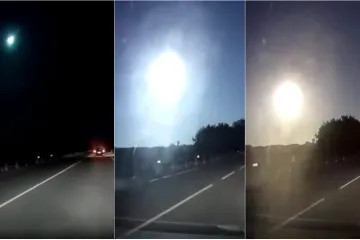 Vatrena kugla sjurila se s neba i pretvorila noć u dan