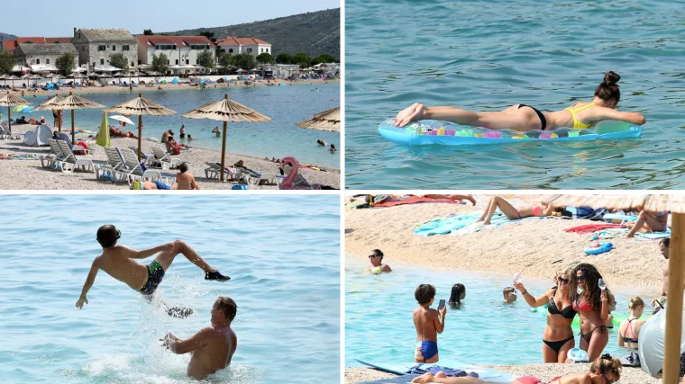 Ostaje vruće i sparno bez da&scaron;ka vjetra: Početak tjedna donosi promjenu - kraj žege, ali i ki&scaron;u