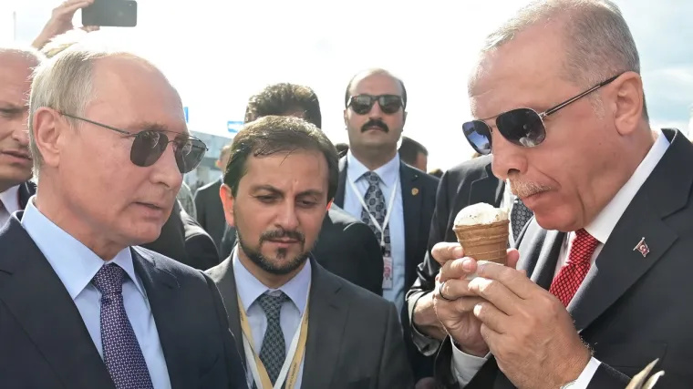 Ruski predsjednik kupio sladoled sebi i turskom kolegi, kusur uzeo ministar trgovine