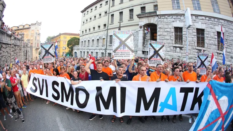 'Danas Matko, sutra svatko, borimo se protiv nepravde'