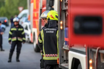 Na poslovnom objektu planuo ventilacijski sustav