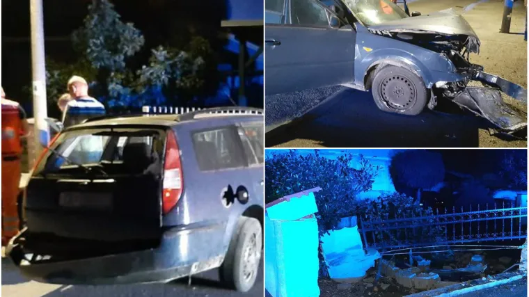 Pijan prebrzo vozio pa se zabio u ogradu: 'Prizor je zastrašujući'