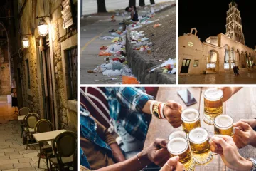 Splićanima je dosta razularenih turista i 'pijanih tura': 'Vrše nuždu, povraćaju, viču'