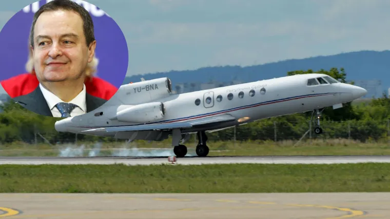 Druga nezgoda ove godine: U avion u kojem je bio Dačić udario grom, spasio ga priseban pilot