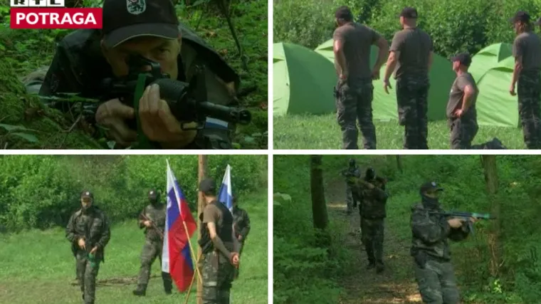 Potraga u kampu &Scaron;tajerske straže: Sve je kao u pravoj vojsci - uči se rukovati oružjem, po&scaron;tuju činovi