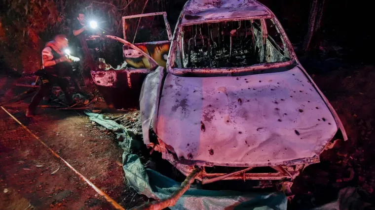 Oklopno vozilo u kojem je putovala s pet osoba napadnuto oružjem dugog dometa. I suputnici poginuli