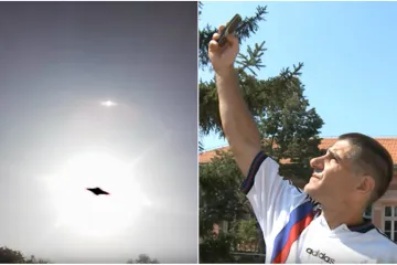 Igor iz Srbije vjeruje da je na fotografiji uhvatio NLO