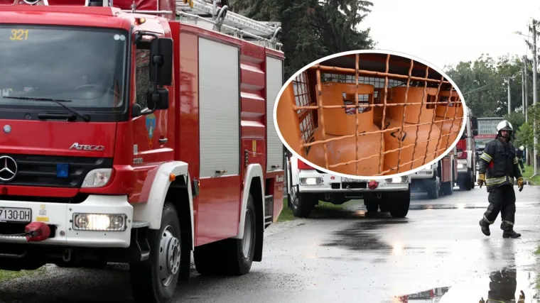 Uhićen mu&scaron;karac: Zapalio karton, požar 'progutao' dva kombija. U jednom su bile plinske boce!