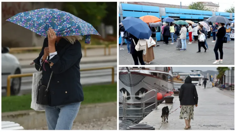 Budite oprezni: Stiže promjena vremena, zbog bure žuto upozorenje na većem dijelu obale