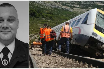 Vatrogasci se opraštaju od mladog kolege: Herojski je spašavao ljude iz 'vlaka smrti'