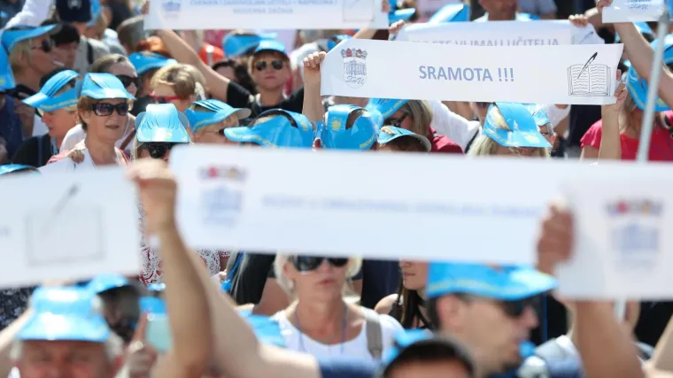 'Plaća mentor učiteljice pred mirovinu je za 1000 kn manja od prosječne plaće u Zagrebu. To je stra&scaron;no!'