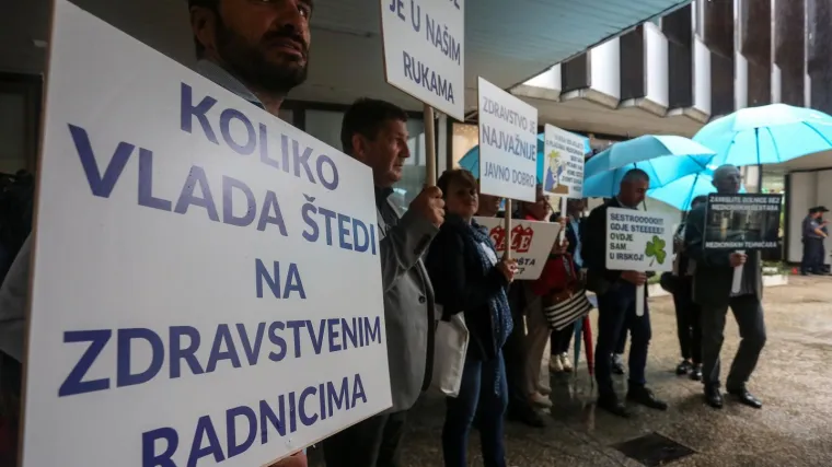 'Želim da me se cijeni': Slijede prosvjedi zdravstvenih radnika u cijeloj Hrvatskoj! &Scaron;utjeti vi&scaron;e neće