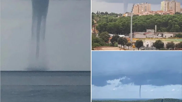 VIDEO Novi nevjerojatni prizori s Jadrana: Pijavice divljale Istrom, a i ostatak zemlje čeka nevrijeme