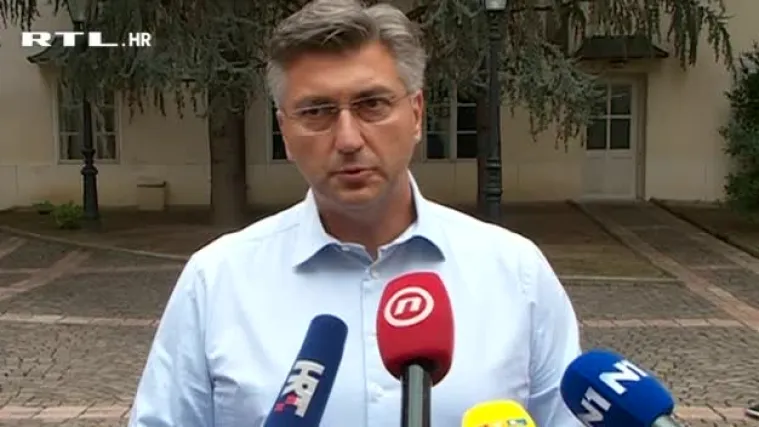VIDEO Plenković o poku&scaron;aju ulaska Vojske Srbije u Hrvatsku: 'Srbija je poku&scaron;ala izazvati incident'