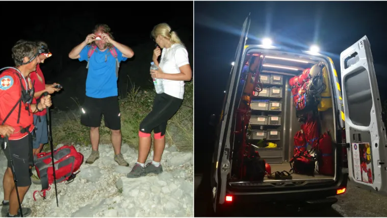 Uspje&scaron;na akcija spa&scaron;avanja! Planinarili bez opreme, ostali bez vode, ali HGSS se opet dokazao